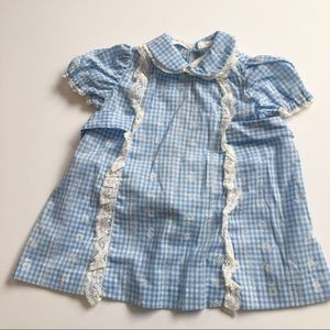 Vintage floral toddler girl summer dress💞